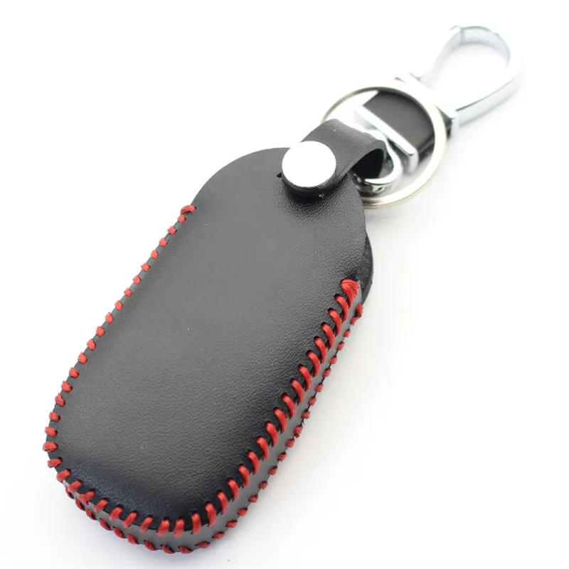 XIEAILI из натуральной кожи 4 кнопки Smart Key чехол для hyundai Santa Fe TM/Palisade/Grandeur/Azera/Elantra GT/Kona S413