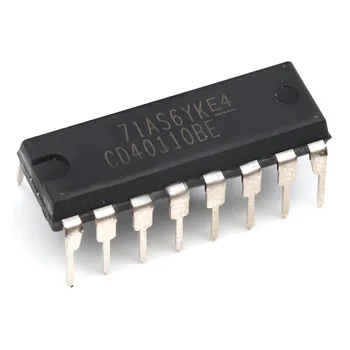 

Cd40110be Counter Latch decoder driver Single 5-bit Decade Up down Pdip16 Cd40110 Ic