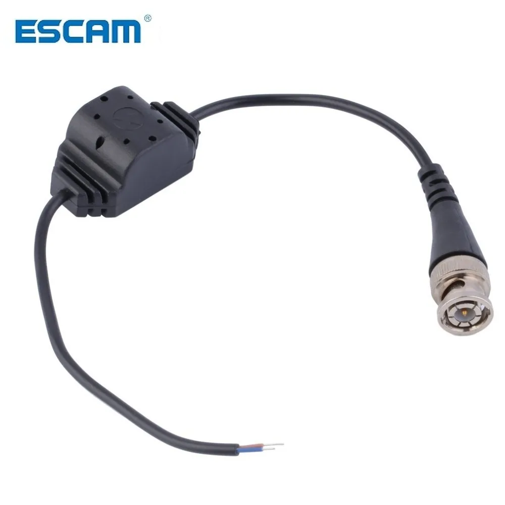 ESCAM 1 пара канал пассивный видео трансивер для камеры Balun CCTV UTP разъем оптовая
