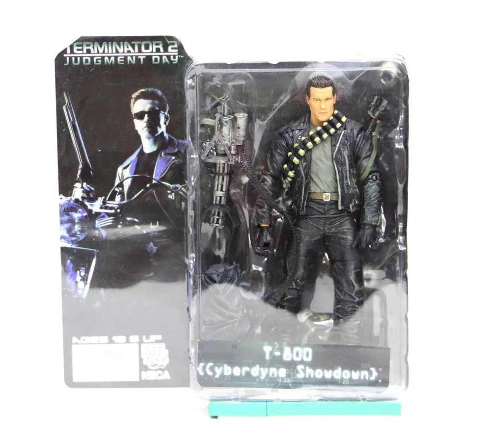 7 типов 18 см NECA Терминатор 2 фигурки T-800 T-1000 ПВХ экшн игрушечная фигурка-модель игрушки - Цвет: F  In Retail Box