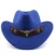 3 Sizes Parent-child Men Women Kids Western Cowboy Hats Wide Brim Panama Sunhats Fedora Caps Trilby Jazz Sombrero Travel Party 9