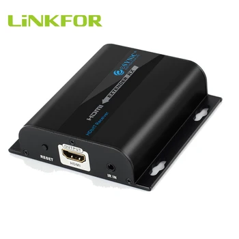 

LiNKFOR Receiver For 120m HDMI Extender 1080p Over Single Cat5/Cat5e/Cat6 with IR Output Compatible with Network Routers Switch