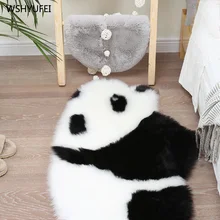 Милые Мультяшные животные коала стиль ковер домашняя спальня детская комната Кровать Сторона многофункциональная искусственная шерсть плюшевый коврик с изображением панды