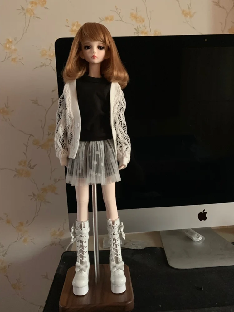 1/8 1/6 1/4 1/3 весы BJD аксессуары для кукол деревянная подставка кронштейн для BJD/SD OB11 аксессуары для кукол. Кукла в комплект не входит и другие A1043