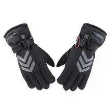 Трехскоростные термостат электрические нагревательные перчатки мотоцикл электрический автомобиль отопление литиевая батарея электрический водонепроницаемый Изолированный/FFY