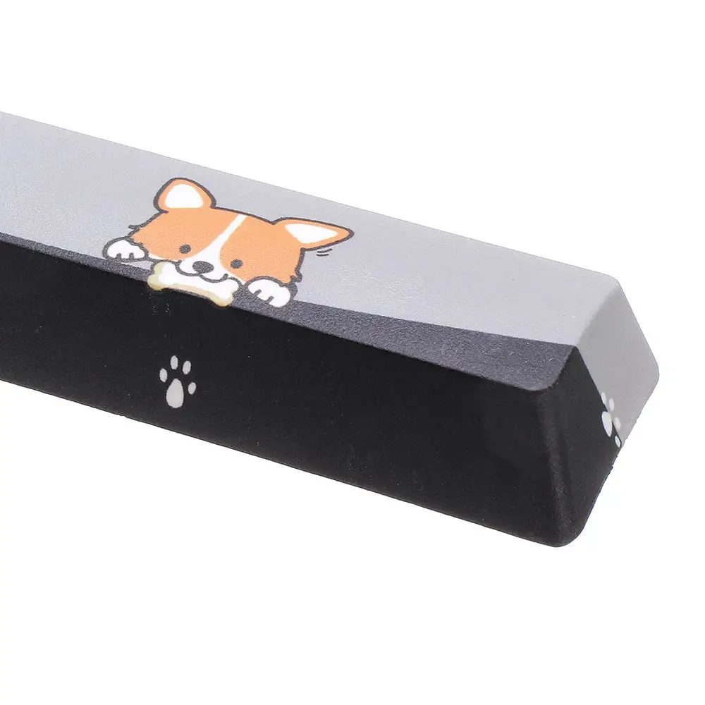 Двусторонний OEM профиль Dyesub PBT желтая космическая панель для собак 6 25u новинка