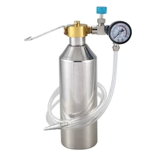 1 компл. Серебряный инжектор очиститель комплект не-демонтаж инжектор дроссельной заслонки бензиновые чистящие инструменты 600 мл фильтр Чистящая бутылка Впускной Va