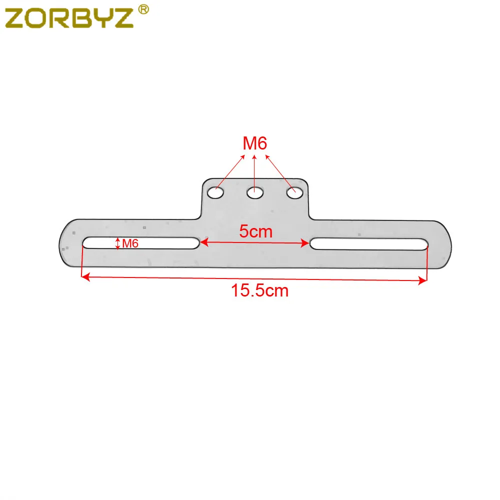 Universal Motorcycle License Plate Holder Support Rear Tail Light Bracket Mount Holder motorcycle license plate holder