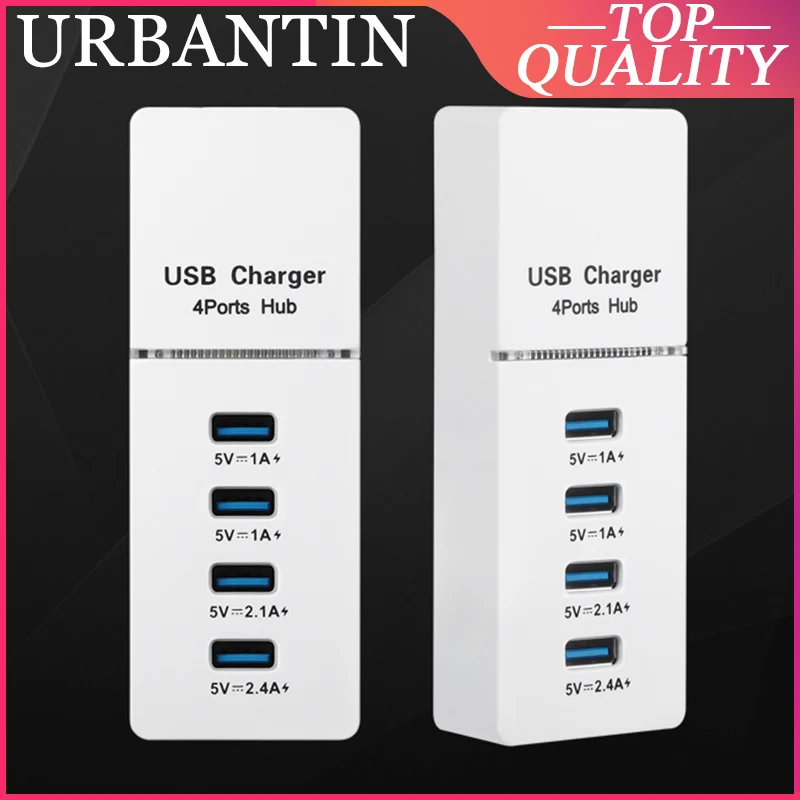 Устройство для быстрой зарядки iPhone Samsung USB 4 USB-порта | Мобильные телефоны и