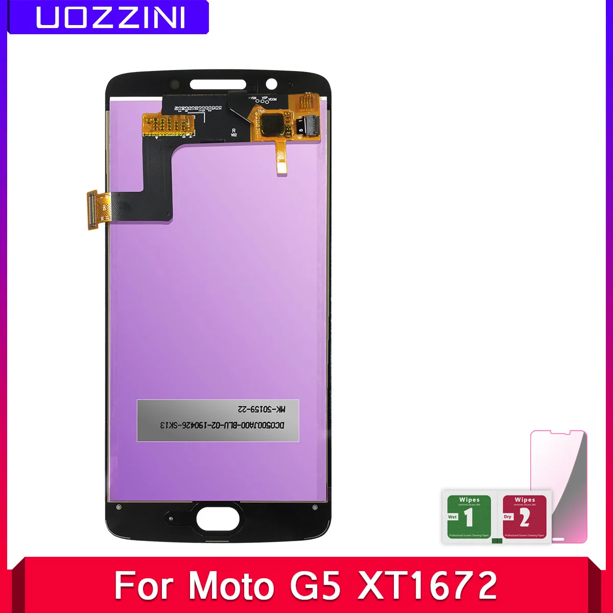 

2 Pcs New Lcds For Motorola Moto G5 XT1672 XT1670 XT1676 LCD Display Touch Screen Digitizer Assembly Replacement
