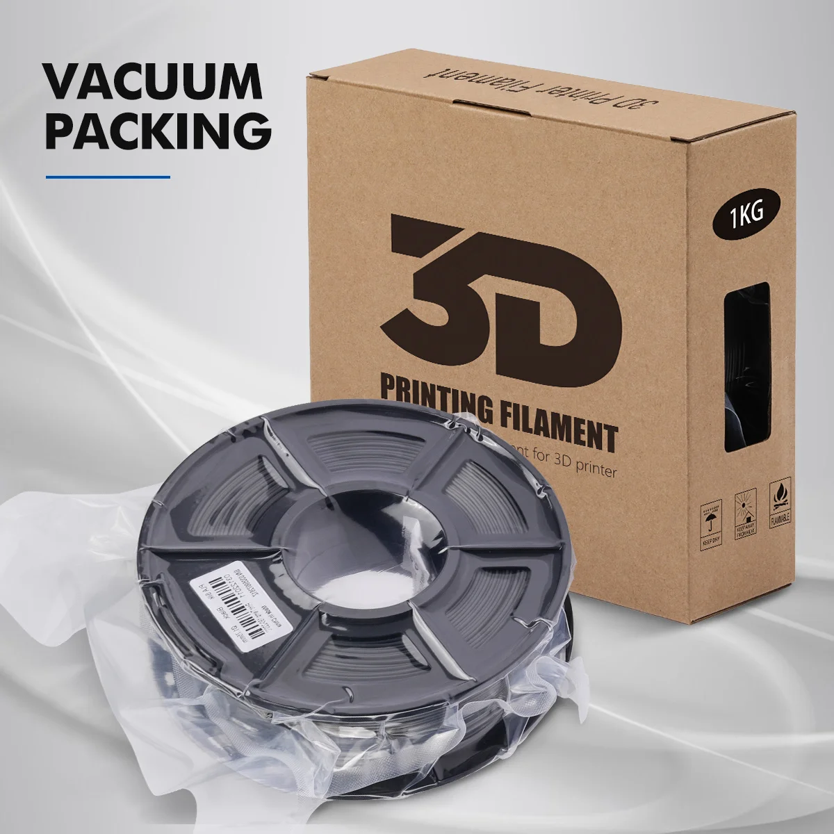 pla abs tpu Muti-Color PLA PETG SILK Filament 1.75MM 1KG Suitable For All Types Of FDM3D Printers Accuracy Dimension +/-0.02MM VacummPacking abs plastic 3d printer