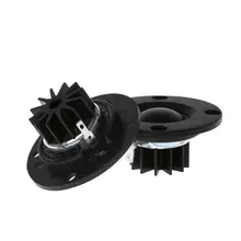 2 шт. твитер " дюймовый 6Ohm 30 Вт купольный Шелковый пленочный твитер Hifi ВЧ динамик аудио громкий динамик с радиатором