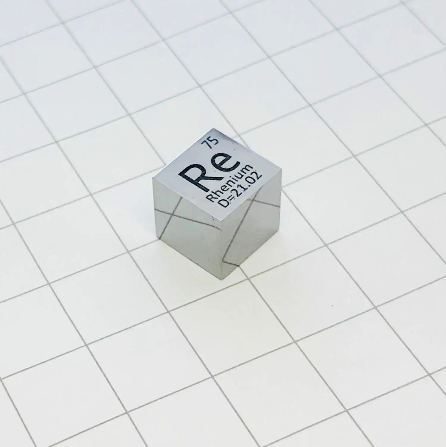 Re Rhenium металлический кубик высокой точности 10x10x10mm | Обустройство дома