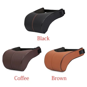 

Neck Support Car Seat Headrest Pillow Bone Soft Memory Foam Pad Memory Cushion