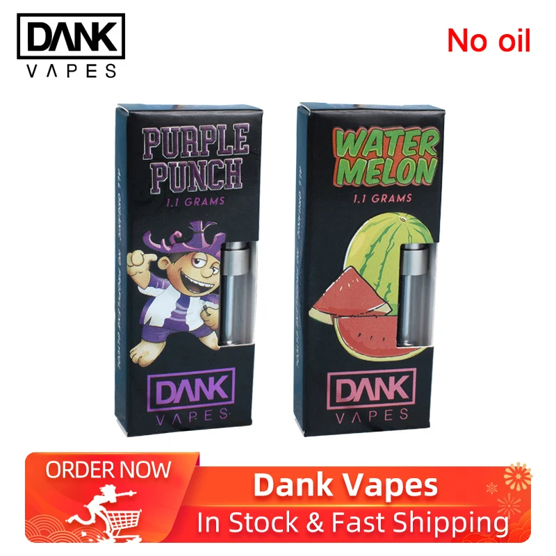 10 шт. Dank Vapes электронная сигарета картридж Атомайзеры закат шербет/Дурбан