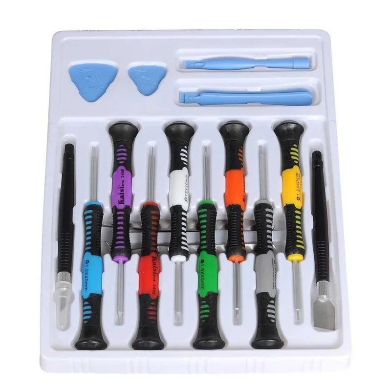 

16 in 1 Mobile Phone Repair Tools Kit For iPad iPhone X 8Plus Samsung Phone Accessory Bundles Screwdrivers Sets 11