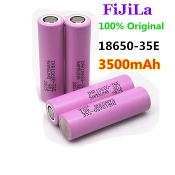 

100% New INR18650 35e 3.7v 3500mAh 13A discharge Li-ion rechargable Battery For samsung 35E Flashlight Electronic cigarette