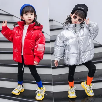 

Children's Clothing New Winter Coat Baby Girl Cotton Jacket Children Girls Parka