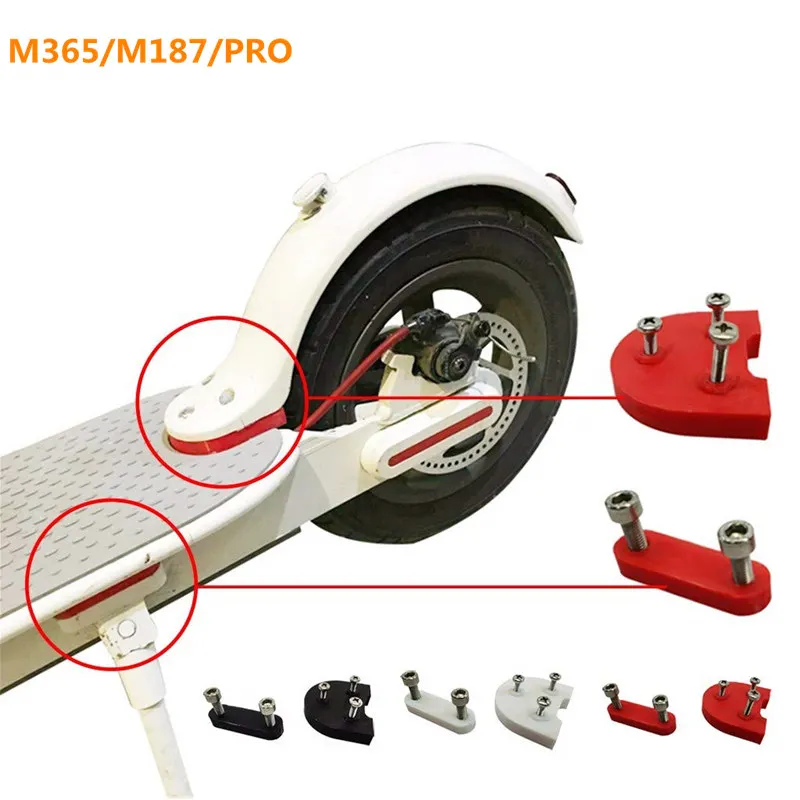 

10 Rear Mudguard Fender Spacer Kickstand Spacer 3D Printed Modification for Xiaomi M365 Pro 10 inch Wheel /Foot Support Kit