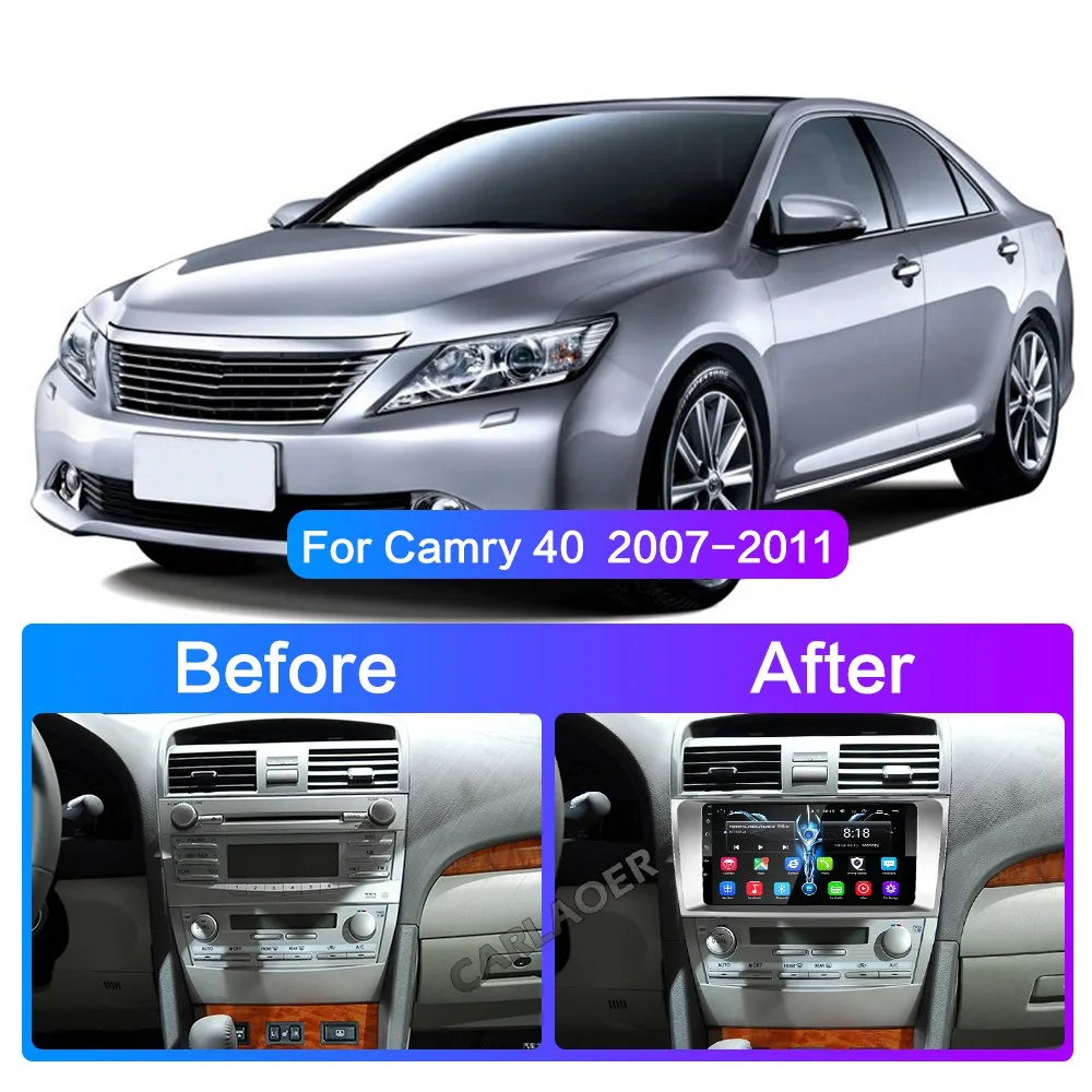 2.5D+ ips+ DSP автомобильный android gps навигации плеер для Toyota Camry 2007 2008 2009 2010 2011 автомобилей радио мультимедиа стерео WiFi 4G сим-карты