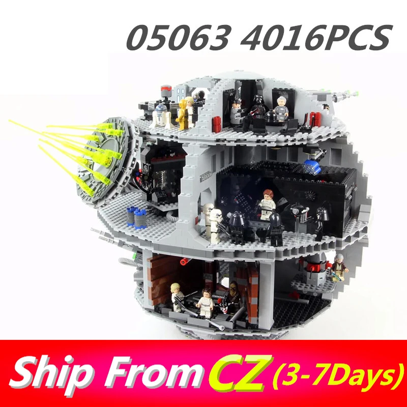 

lepinblcoks 05063 Building Blocks Star Wars Death Star Toys Bricks Kit Compatible with 75159 10188 05063 star war Chirstmas Gift