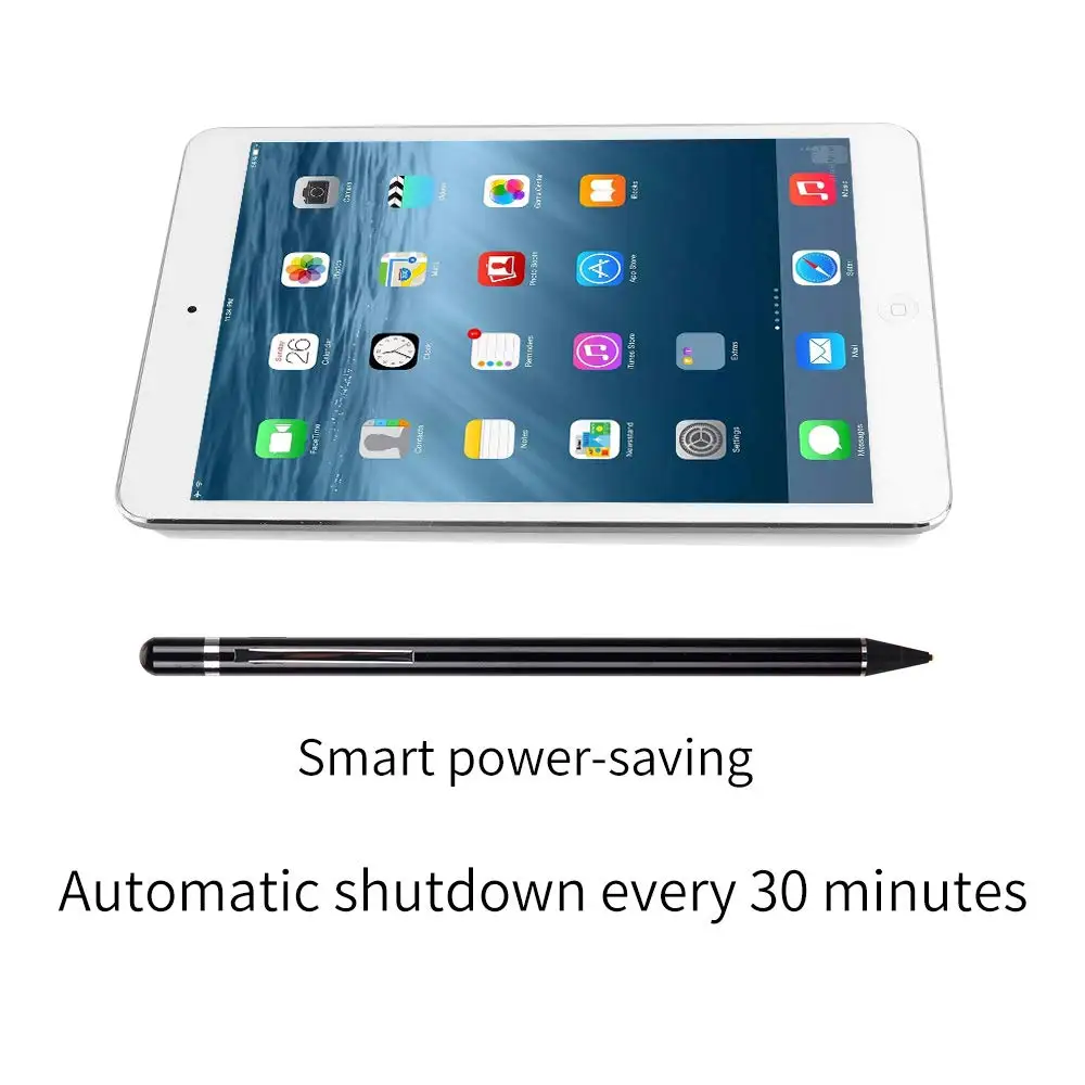 Tablet Stylus Pen Pencil Compatible with Apple iPhone iPad Samsung Sony Lenovo Stylist 1.45mm 12Hours