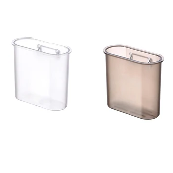 

Creative Wall-mounted Bathroom Storage Box Self-Adhesive Toothbrush Toothpaste Holder Storage Organizer