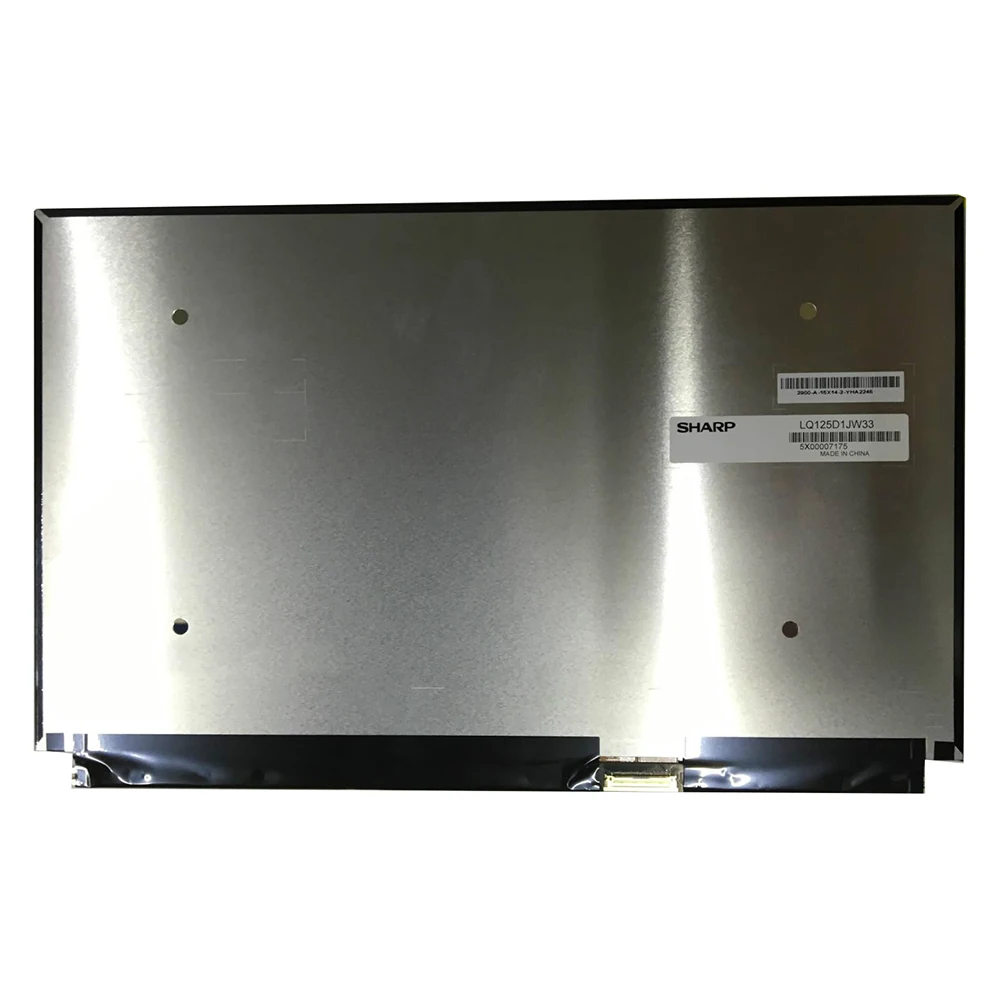 ЖК-дисплей для Toshiba Satellite Radius 12 LQ125D1JW33 ЖК-экран 40 контактов eDP 3840*2160 UHD 4K экран дисплей матричная панель(без касания