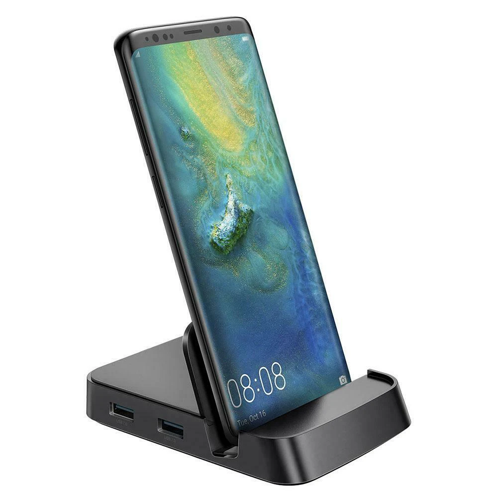 7 в 1 type C концентратор док-станция Подставка для телефона USB C к HDMI адаптер конвертер комплект для HUAWEI Xiaomi samsung LG