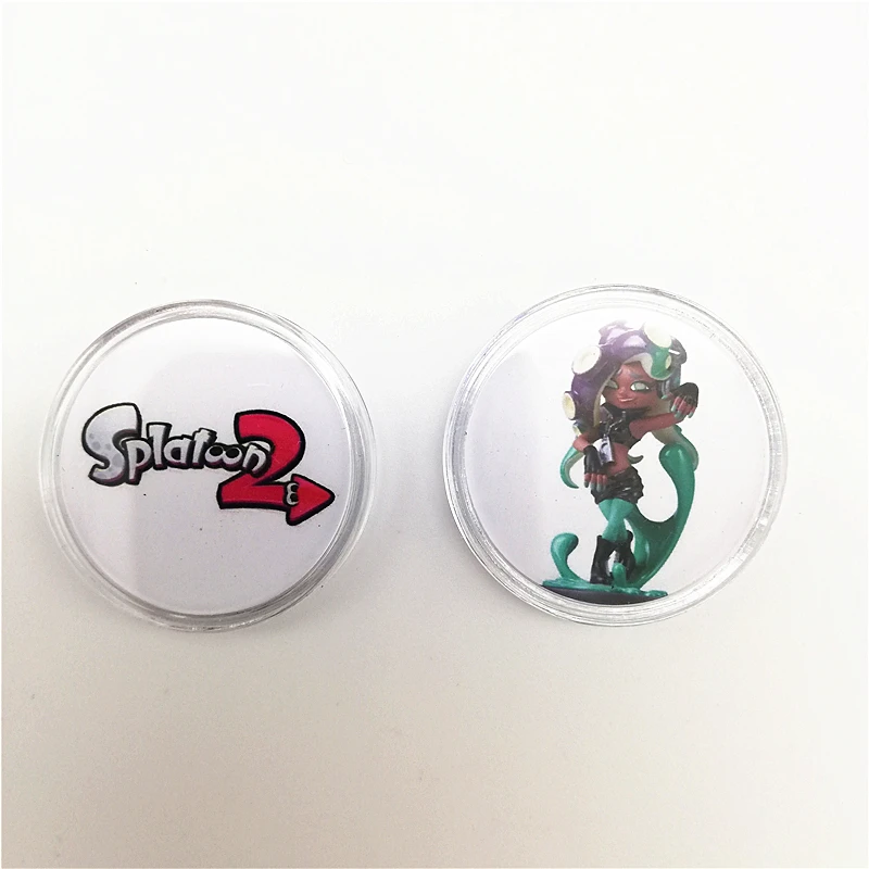 16 шт. полный набор Splatoon 2 NFC игровая карта Amiibo Коллекционная монета NTAG215 Стикер Печатная бирка для NS switch 3DS Быстрая