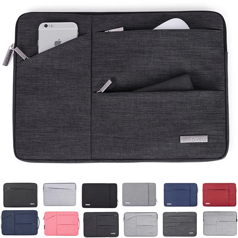 Сумка для ноутбука 11 12 13 14 15 6 дюймов чехол MacBook Air Pro 3 4 тканевый компьютера