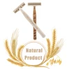 50/100 Pieces Eco-friendly Manual Razor Wheat Straw Disposable Razor Biodegradable Material  Two Layer Blade Shaving Razor ► Photo 3/6