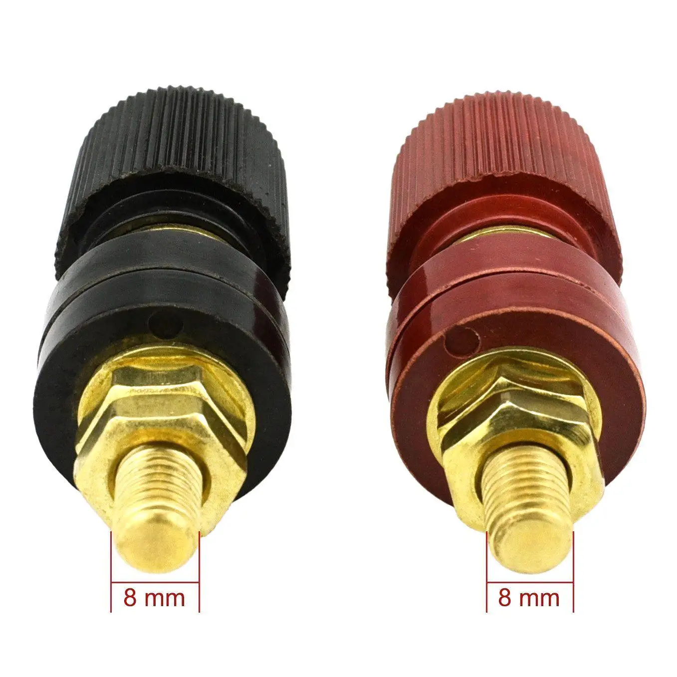 8mm 5/16'' Stud Remote Battery Power Junction Post Connector Terminal Kit 8mm 5/16'' Stud Remote Battery Power Junction Post Connector Terminal Kit