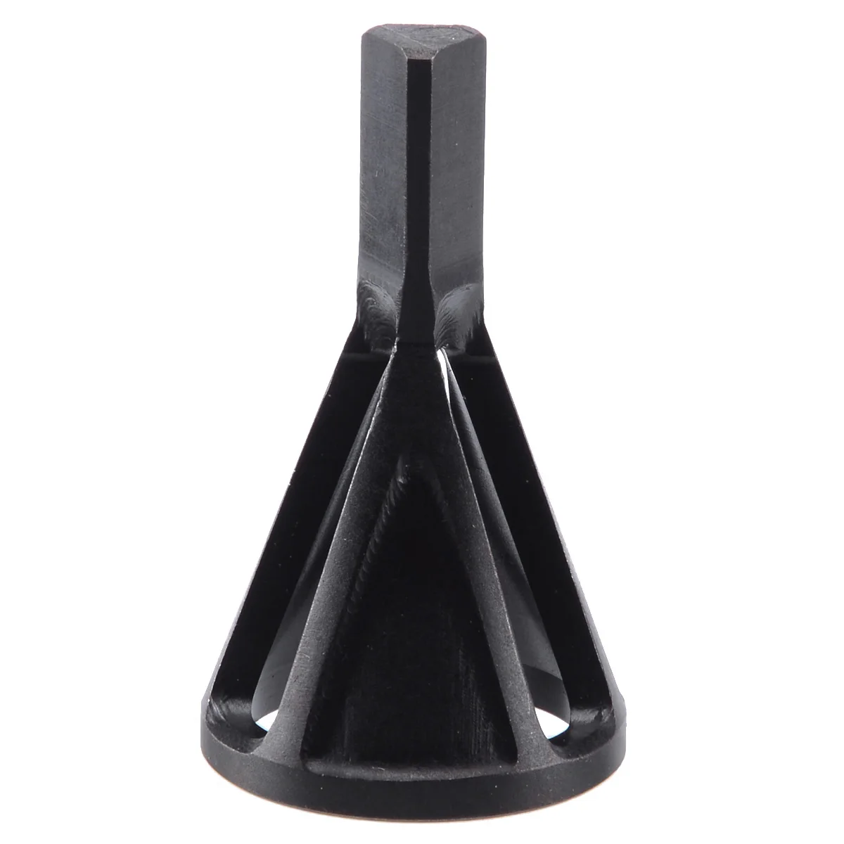 

1pc Stainless Steel Black Deburring External Chamfer Repair Tool High Strength Hardness Drill Bit Remove Trimming Burr