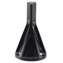 1pc Stainless Steel Black Deburring External Chamfer Repair Tool High Strength Hardness Drill Bit Remove Trimming Burr