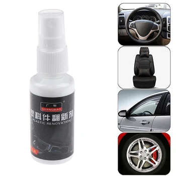 

1pc Plastic Parts Retreading Agent Automotive Interior Plastic Part Retreading Coating Paste Maintenance Car Cleaner 30ml