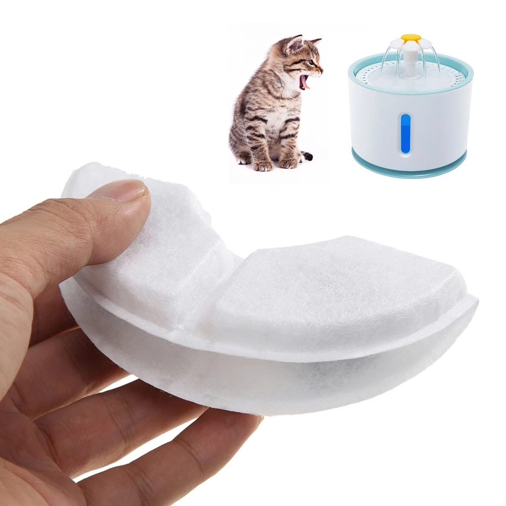 6 8PCS Activated Carbon Replacement Filters Pet Fountain Automatic Flower Water Charcoal filters Dispenser Compatible Cats 1 6 8PCS Activated Carbon Replacement Filters Pet Fountain Automatic Flower Water Charcoal filters Dispenser Compatible Cats 2