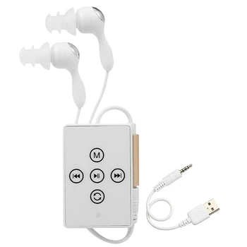 

Ipx8 Waterproof Mp3 Player 8Gb Music Player With Fm Radio For Swimming Running Diving