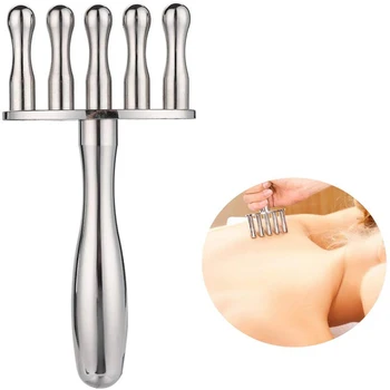 

Stainless Steel Magnetotherapy Pen Meridian Points Massage Therapy Stick Magnetic Massager Lymphatic Acid Drainage Massage Relax