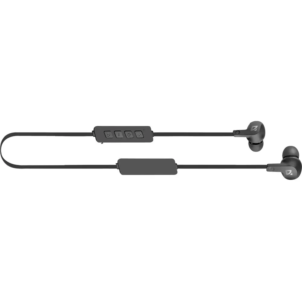 Bluetooth-гарнитура FreeMotion B615 черный, вставки, Bluetooth