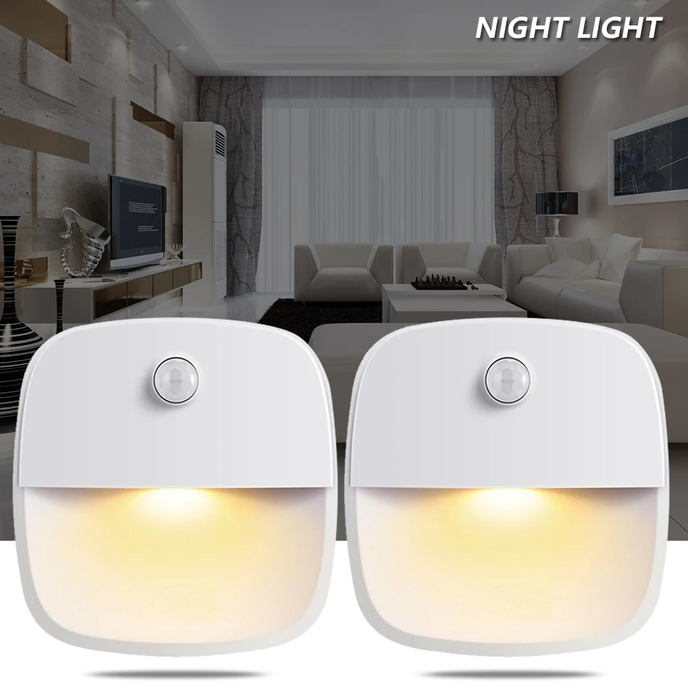 

Human Body Induction Lamp Night Light Home LED Induction Night Light Lighting Control Automatic Induction
