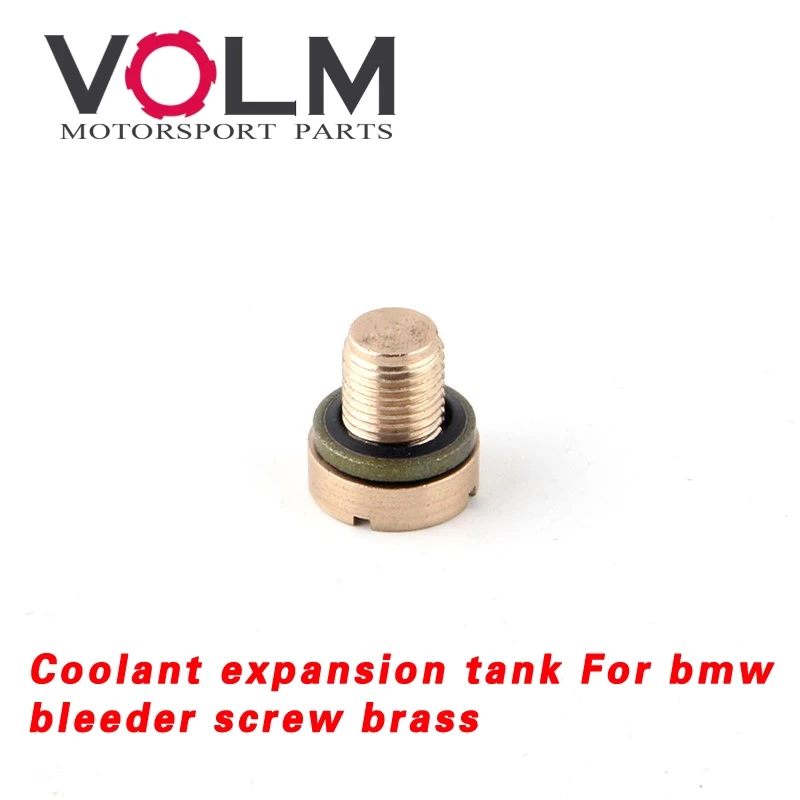 Coolant Expansion Tank Bleeder Screw Brass Most Models for BMW E36 E39