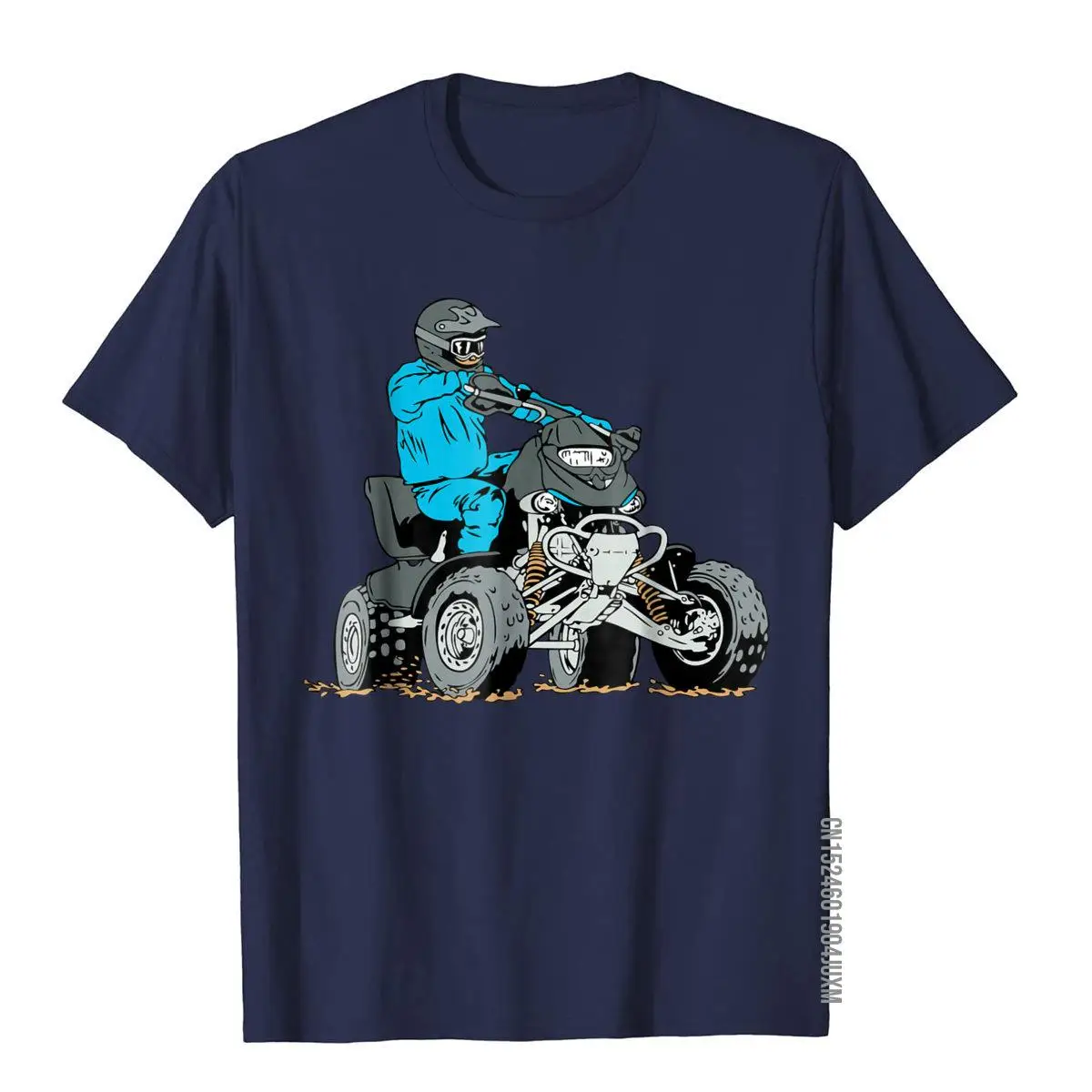 Graphic Tee Sport ATVs Four-wheeler T-shirt ATV Gifts__97A1478navy