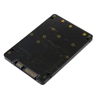 ssd iii 2 ב 1 NGFF M.2 B + M מפתח Mini PCI-E או mSATA SSD כדי SATA III מתאם כרטיס עבור מלאה Msata SSD / 2230/2242/2260 / 22x80 M2 E65A (2)