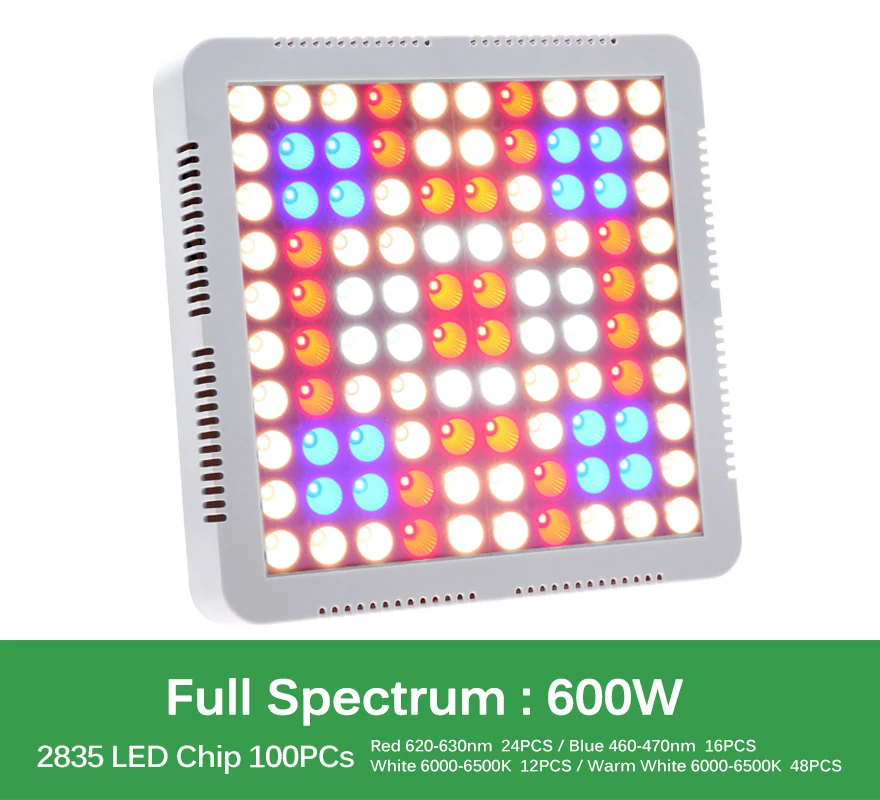 Full Spectrum LED Grow Light Phytolamp Indoor Imitate Sunlight