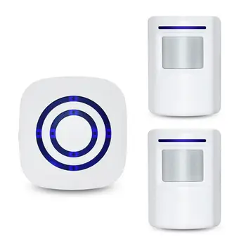 

Home Security Welcome Wireless Doorbell Smart Chimes Doorbell Alarm 38 Songs Waterproof