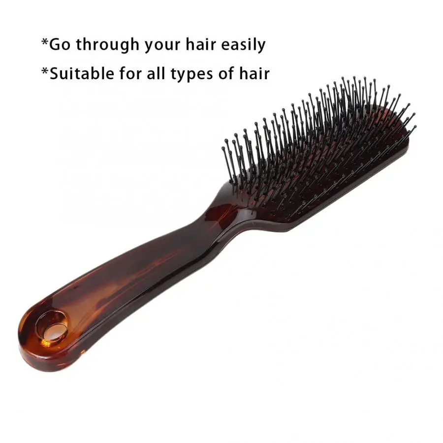 Unisex Men Women Nylon Comb Teeth Anti-Static Massage Hair Comb Styling Tools