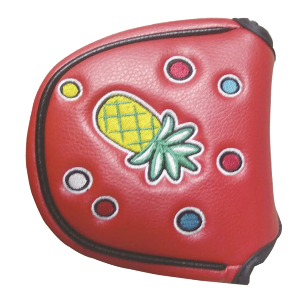 Портативный Профессиональный легкий практичный легко чистый износостойкий защитный чехол для клюшки для гольфа красный водонепроницаемый PU кожа