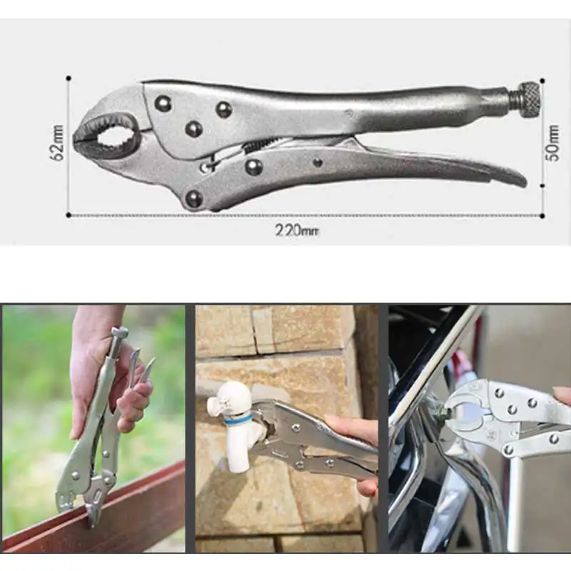 

Original Locking Pliers 13-Inch Curved Jaw Multi-function Pliers Adjustable Lock Wrench