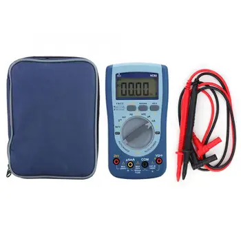 

DC/AC V92 DC/AC Voltage Current Multimeter Temperature Tester Meter With Dingtal Automatic Backlight Display